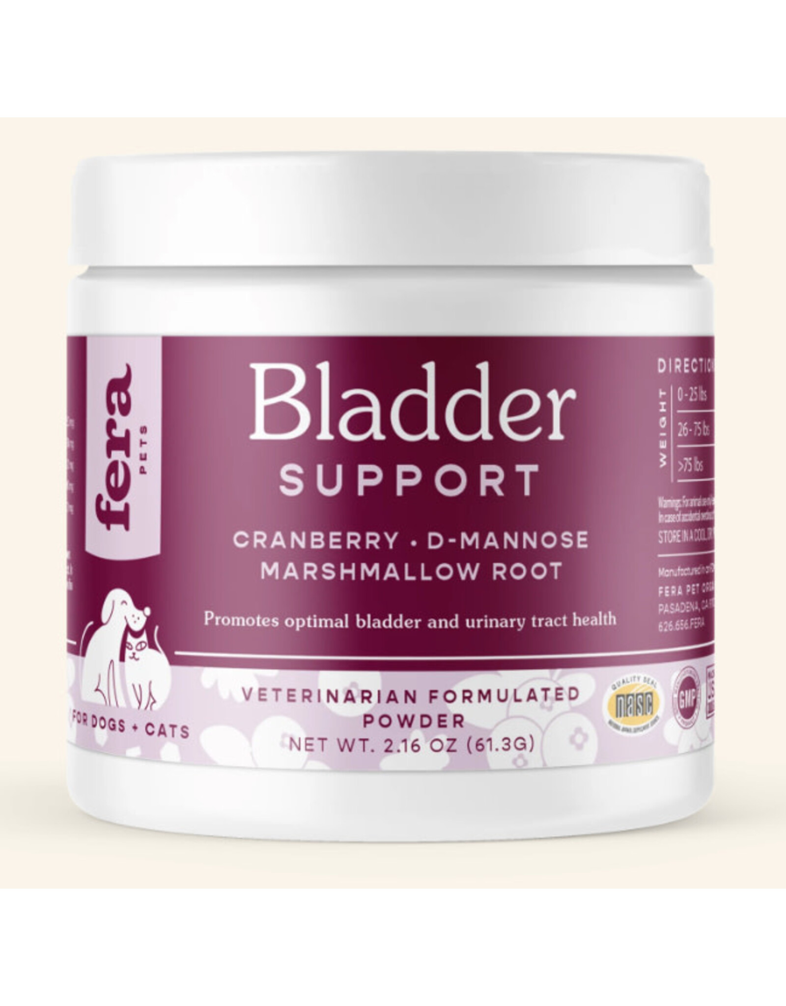 FERA PET ORGANICS FERA BLADDER SUPPORT