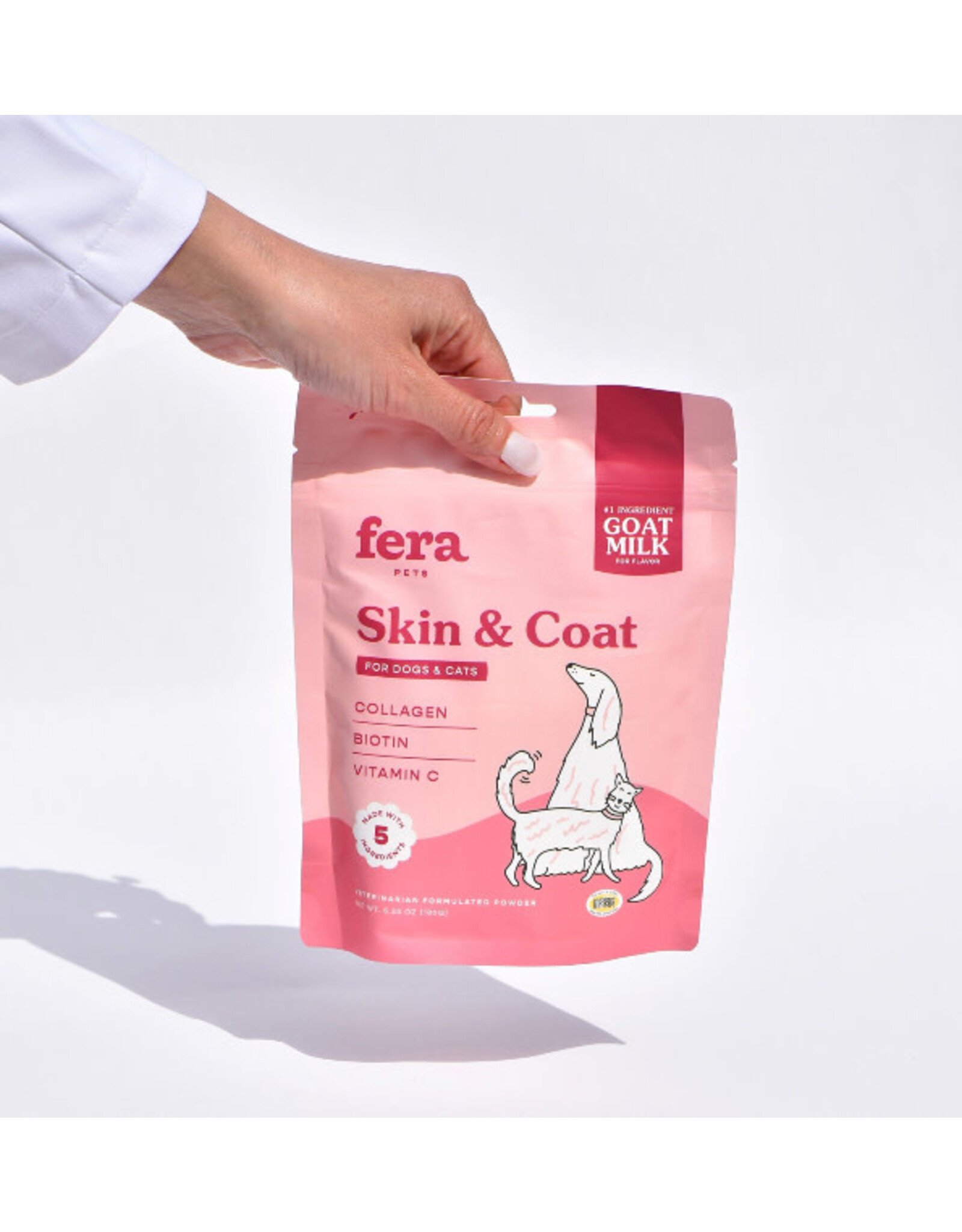 FERA PET ORGANICS FERA GOAT MILK TOPPER SKIN AND COAT