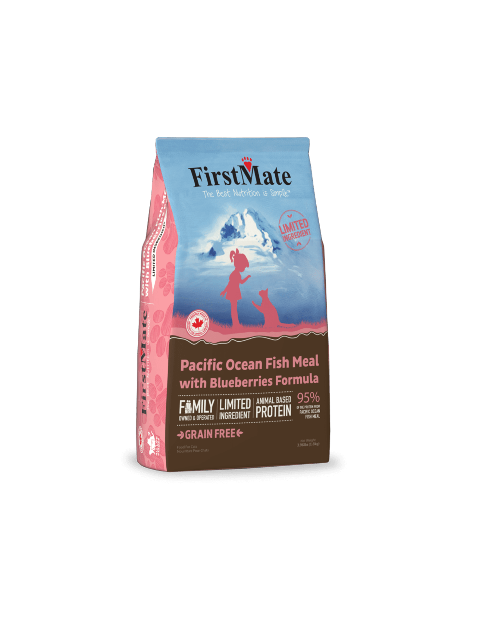 FIRSTMATE PET FOODS FIRSTMATE GF FISH/BLUEBERRY CAT 3.96#