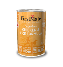 FIRSTMATE PET FOODS FIRSTMATE GFRIENDLY CHICKEN/RICE 12.2OZ