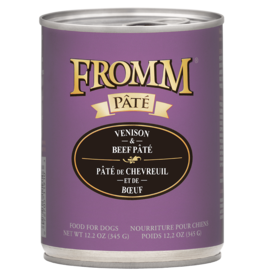 FROMM FROMM GOLD VENISON & BEEF PATE 12.2 OZ
