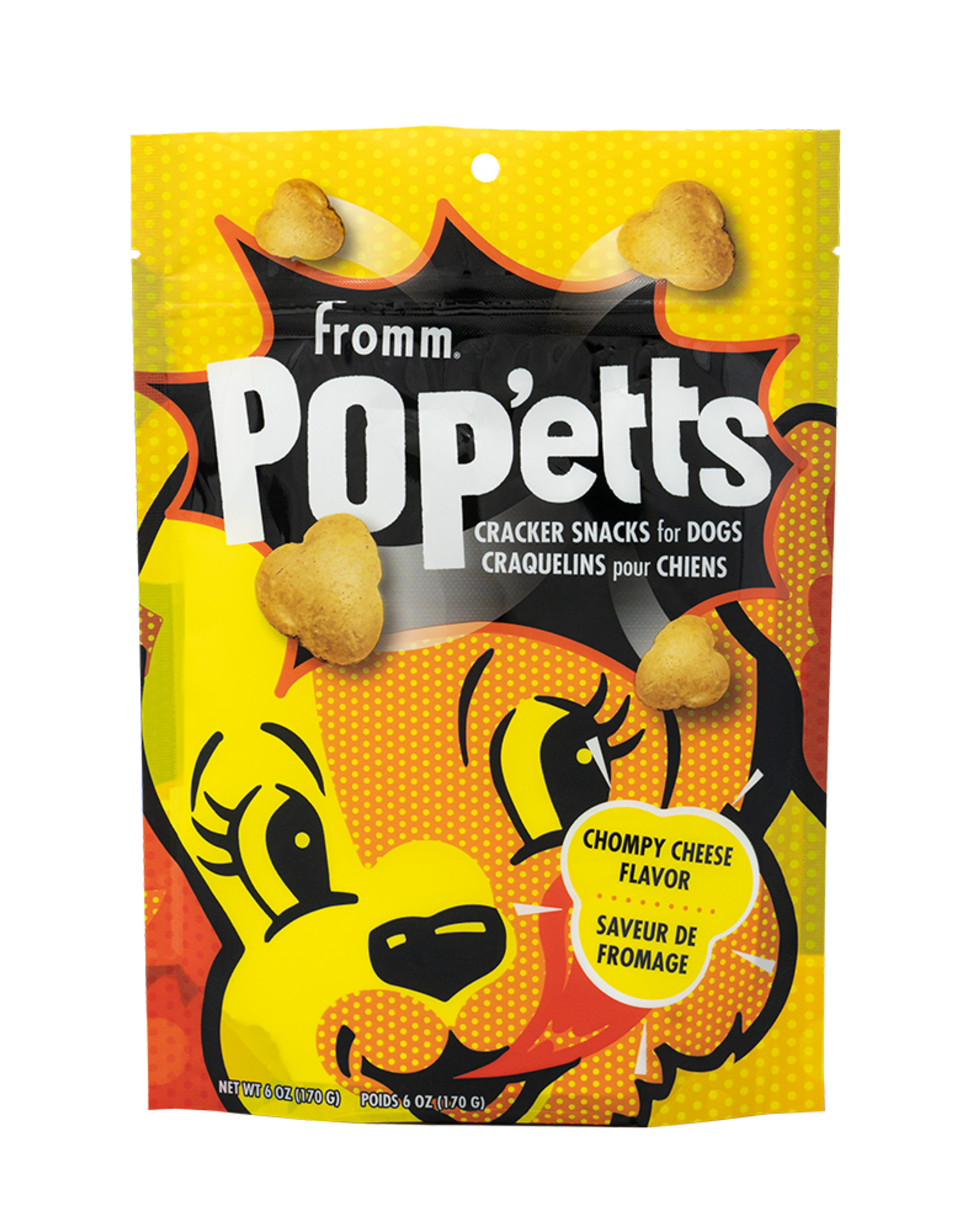 FROMM FROMM POP'ETTS CHEESE 6 OZ
