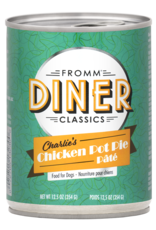 FROMM FROMM DINER 12.5Z CHARLIES CHICKEN POT PIE PATE