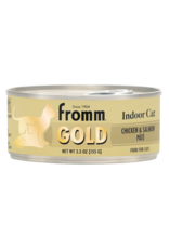 FROMM FROMM GOLD CAT ADULT INDOOR CHICKEN &  SALMON PATE 5.5 OZ