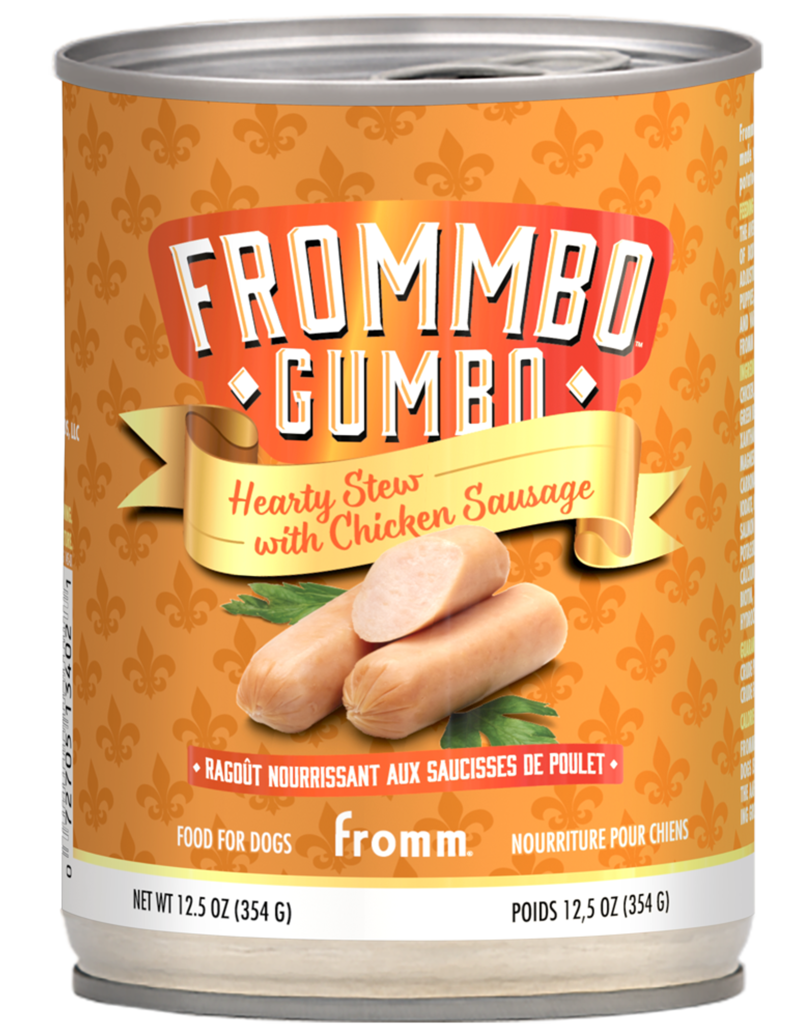 FROMM FROMMBO GUMBO CHICKEN SAUSAGE  12.5 OZ