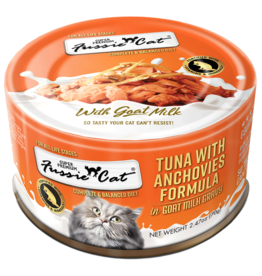 FUSSIE CAT FUSSIE CAT TUNA ANCHOVY GOAT MILK 2.47OZ