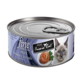 FUSSIE CAT FUSSIE CAT FINE DINING PATE MACKEREL 2.82OZ