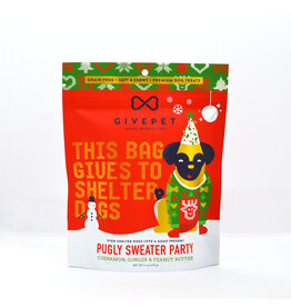 GIVEPET GIVEPET PUGLY SWEATER PARTY SOFT TRAINING TREATS 6 OZ DOG