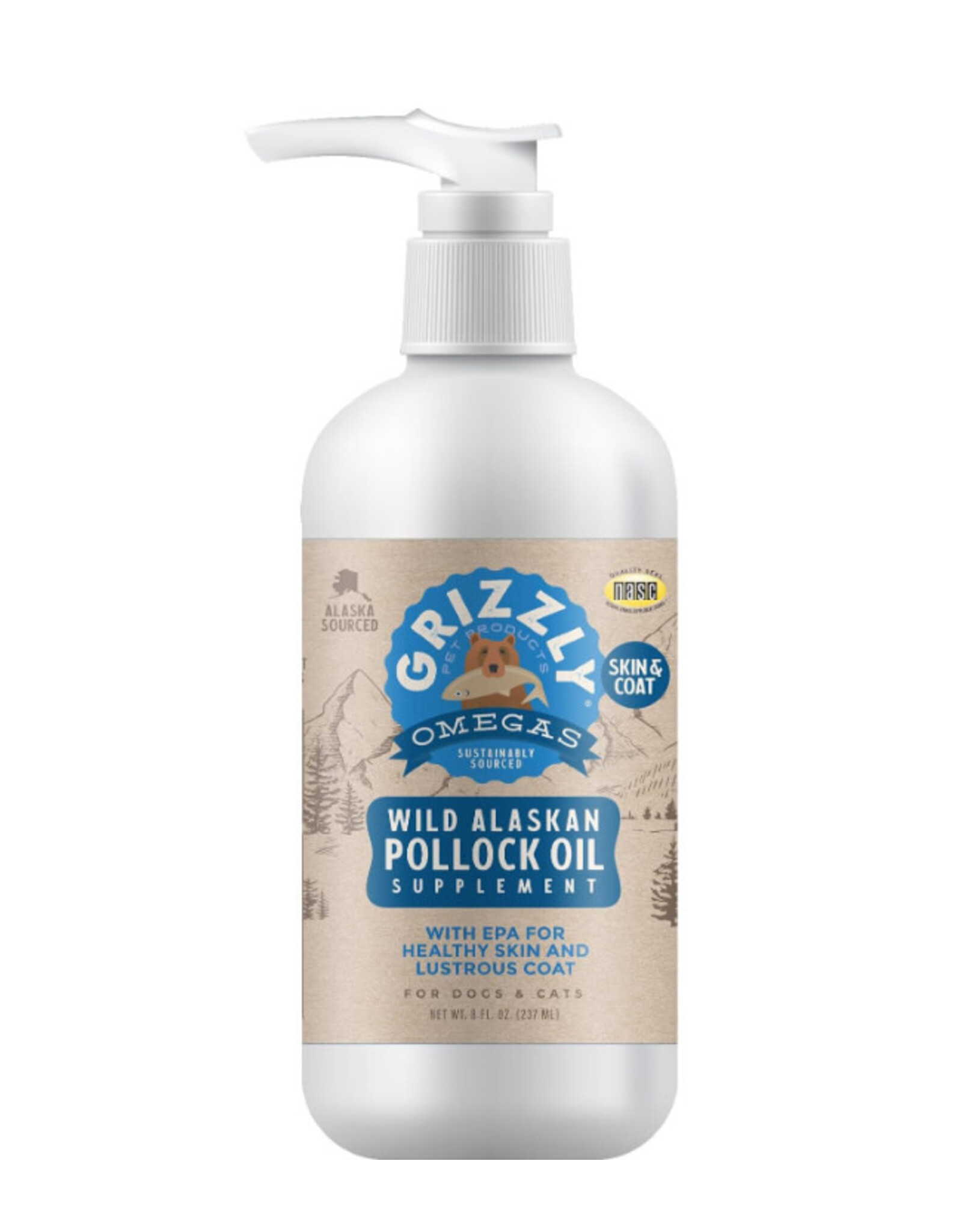 GRIZZLEY GRIZZLEY POLLOCK OIL 8 oz