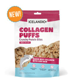 ICELANDIC ICELANDIC COLLAGEN PUFFS BAKED BEEF WITH  COD SKIN .5 OZ CAT