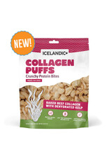 ICELANDIC ICELANDIC COLLAGEN PUFFS BAKED BEEF WITH  DEHYDRATED KELP 2.5 OZ