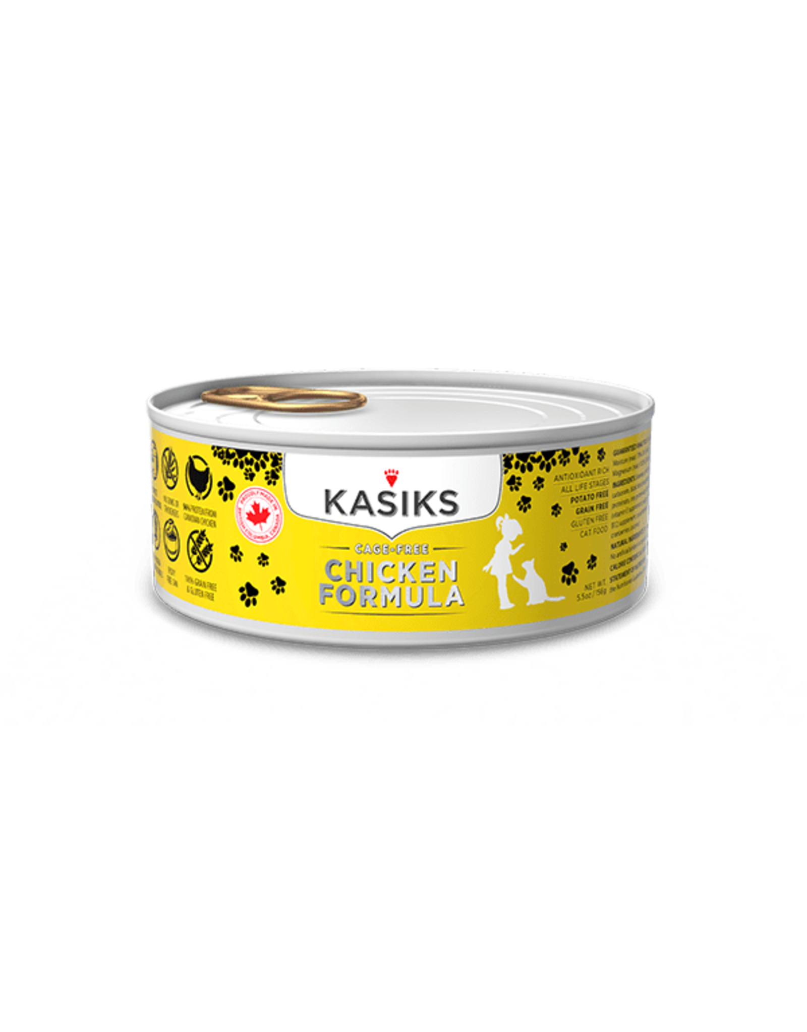 KASIKS KASIKS cat CAGE FREE CHICKEN 5.5OZ
