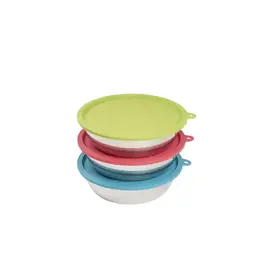 MESSY MUTTS MESSY MUTT BOWL LID SET 3 CUP 6PK