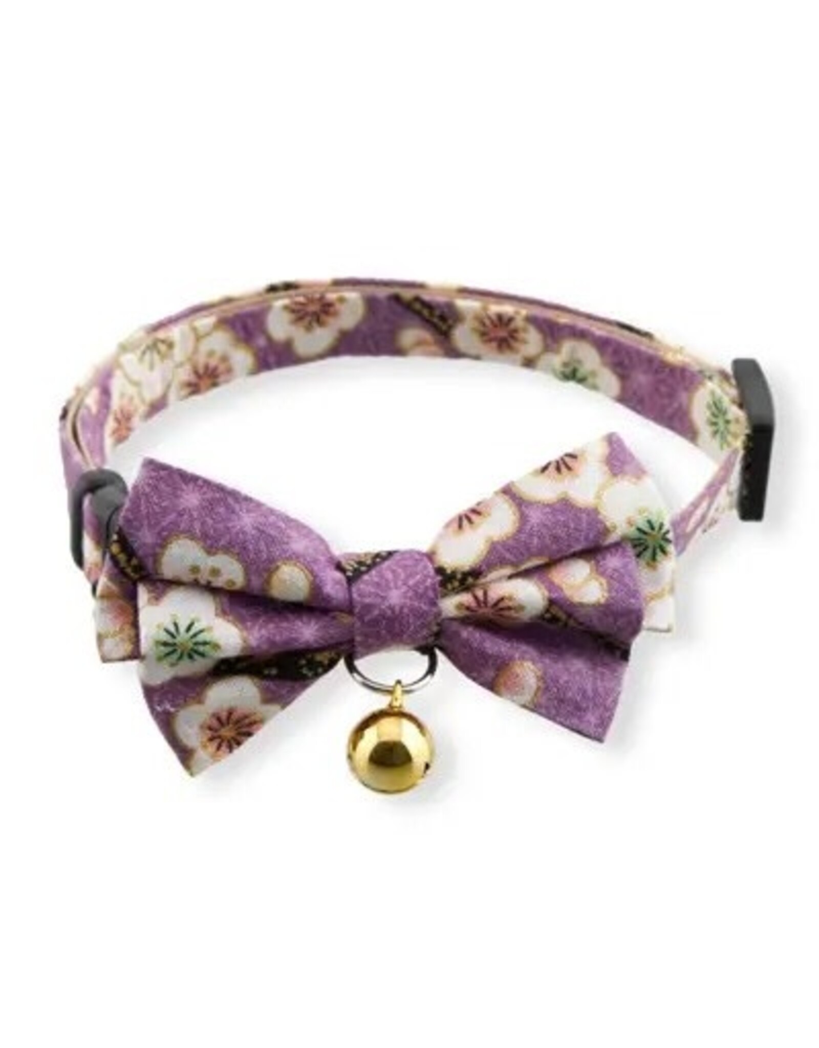 NECOICHI NECOICHI HANAMI BOW CAT COLLAR LAVENDER