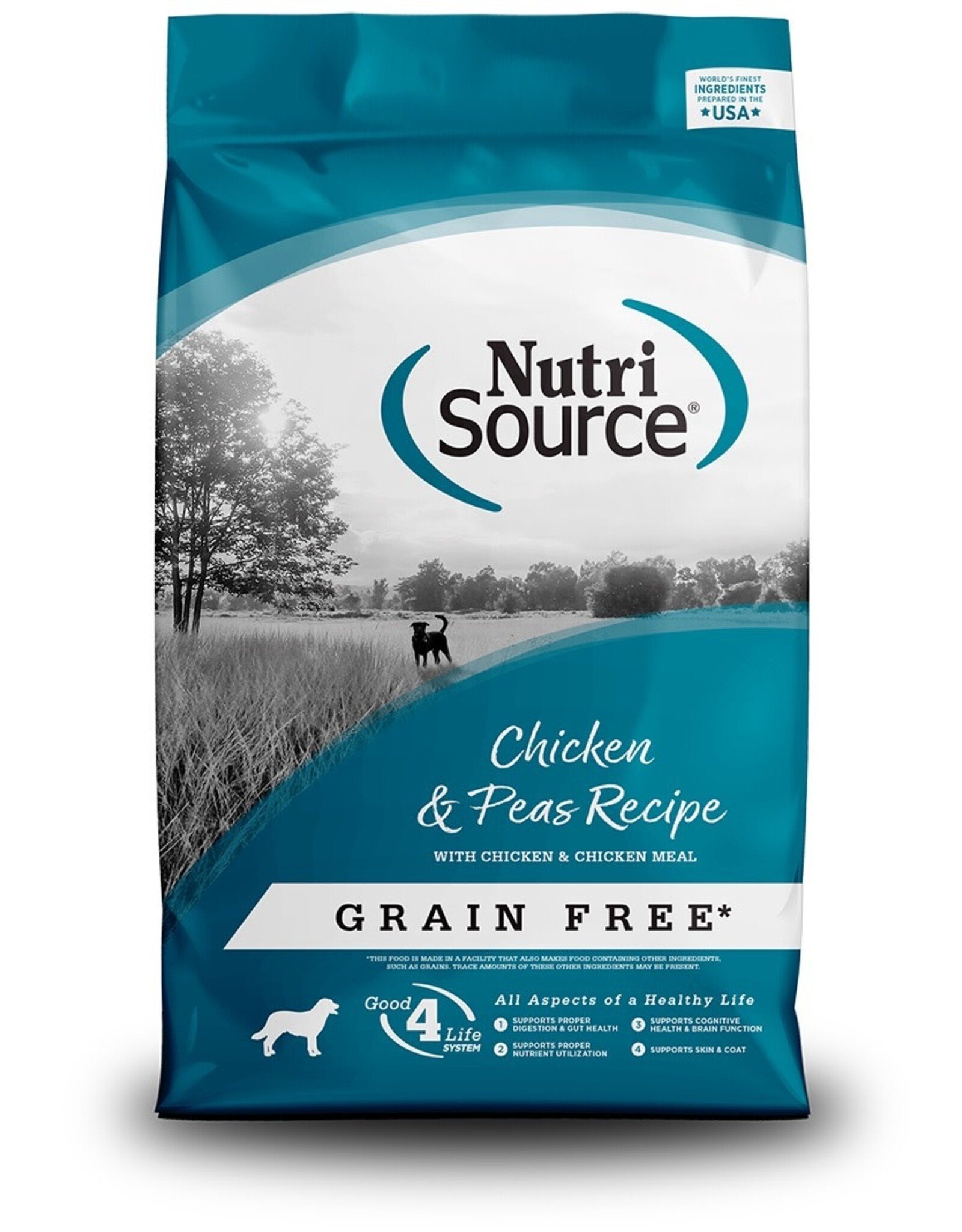 NUTRI SOURCE NUTRI SOURCE GRAIN FREE CHICKEN 15#