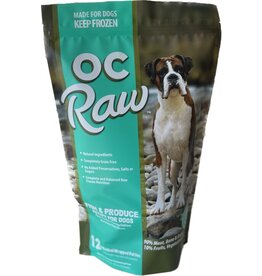OC RAW OC RAW FISH & PRODUCE PATTY 6.5 LB