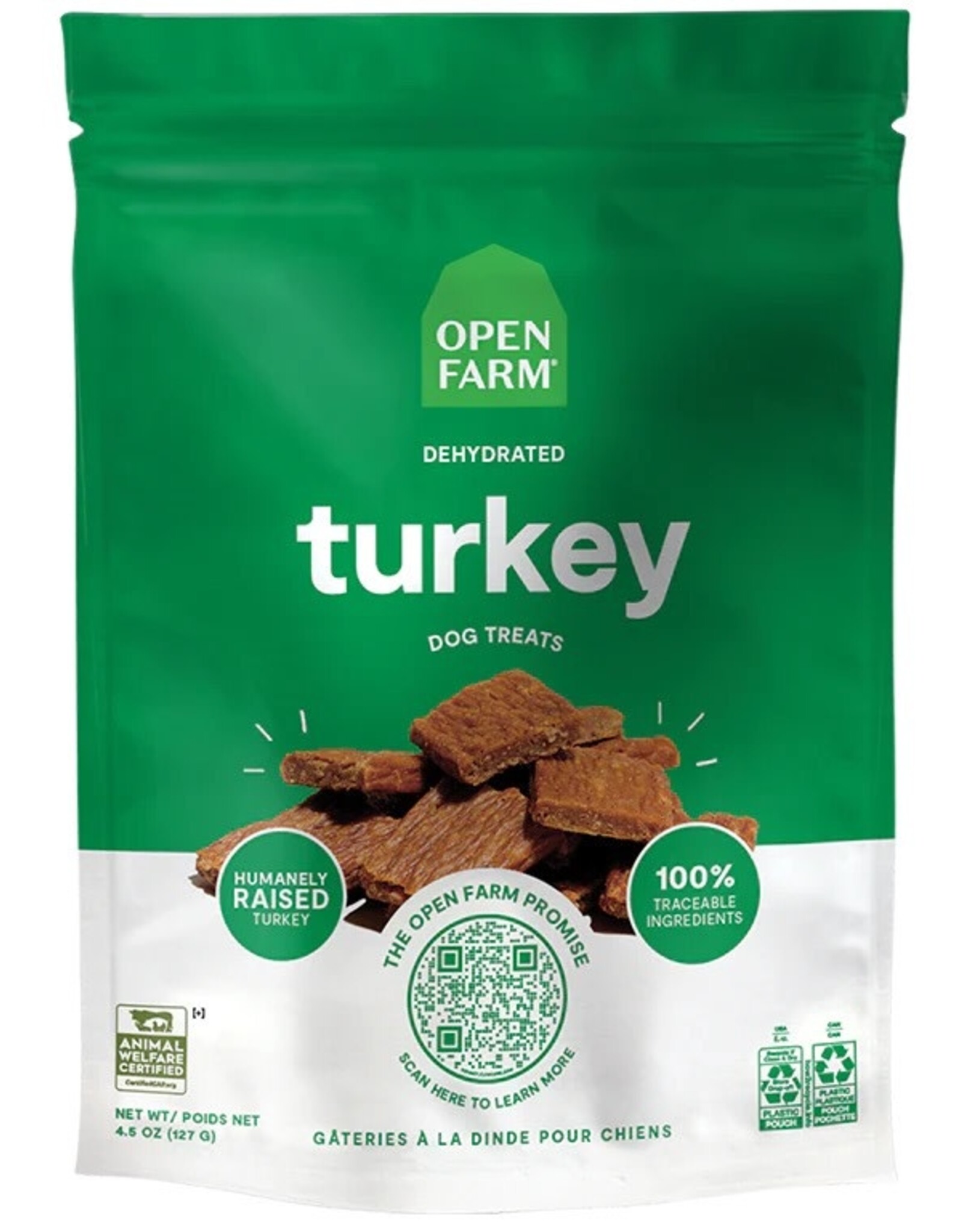 OPEN FARM OPEN FARM TURKEY TREAT 4.5OZ