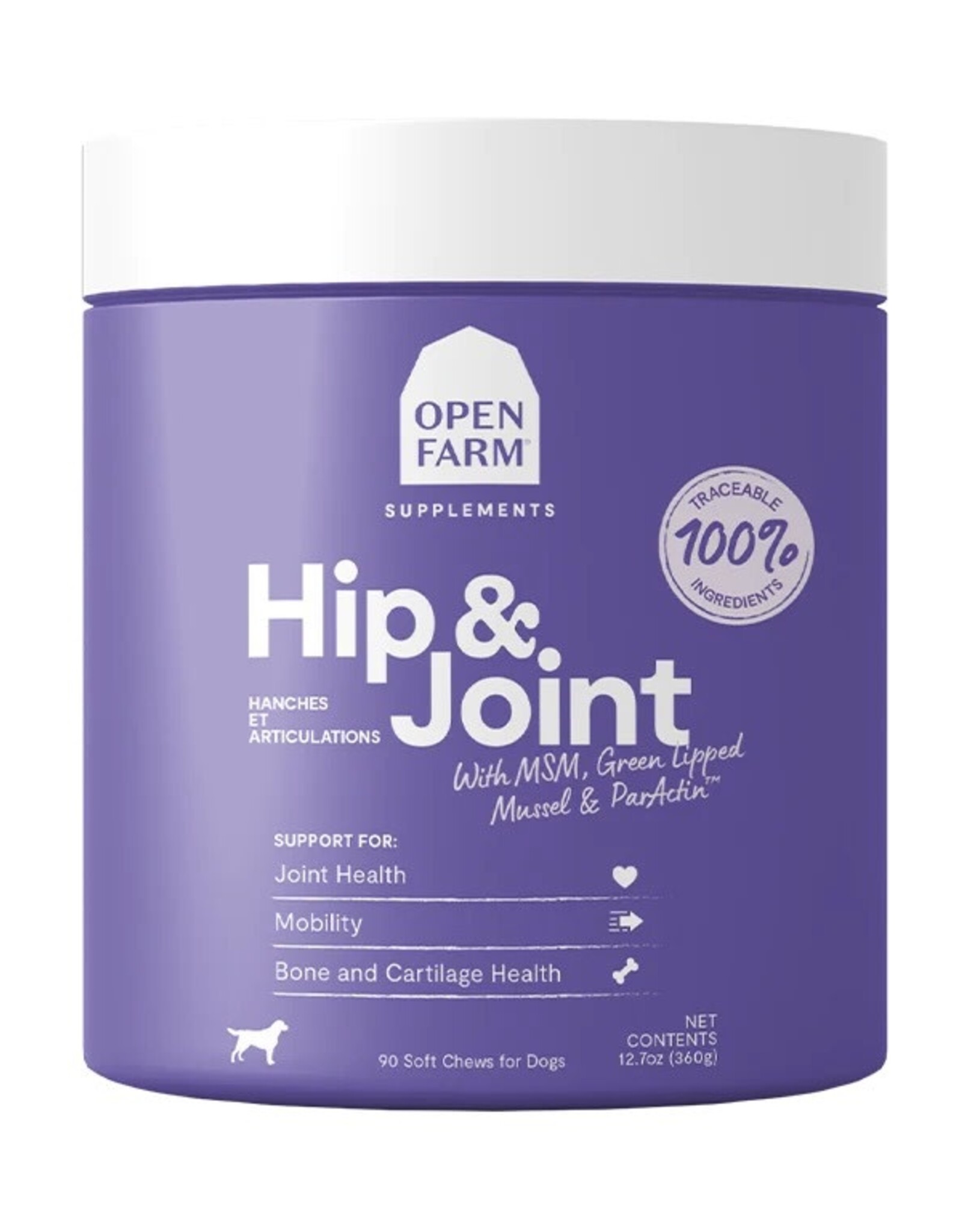 OPEN FARM OPEN FARM HIP AND JOINT CHEWS 90CT