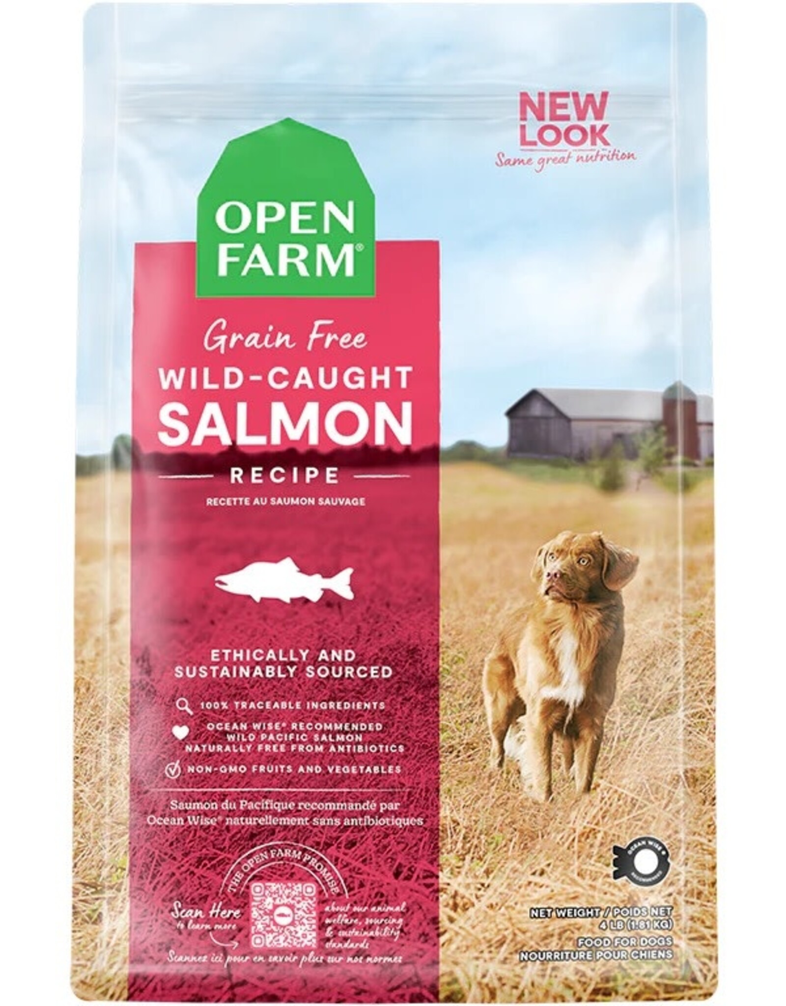 OPEN FARM OPEN FARM CAT GRAIN FREE SALMON 2LB