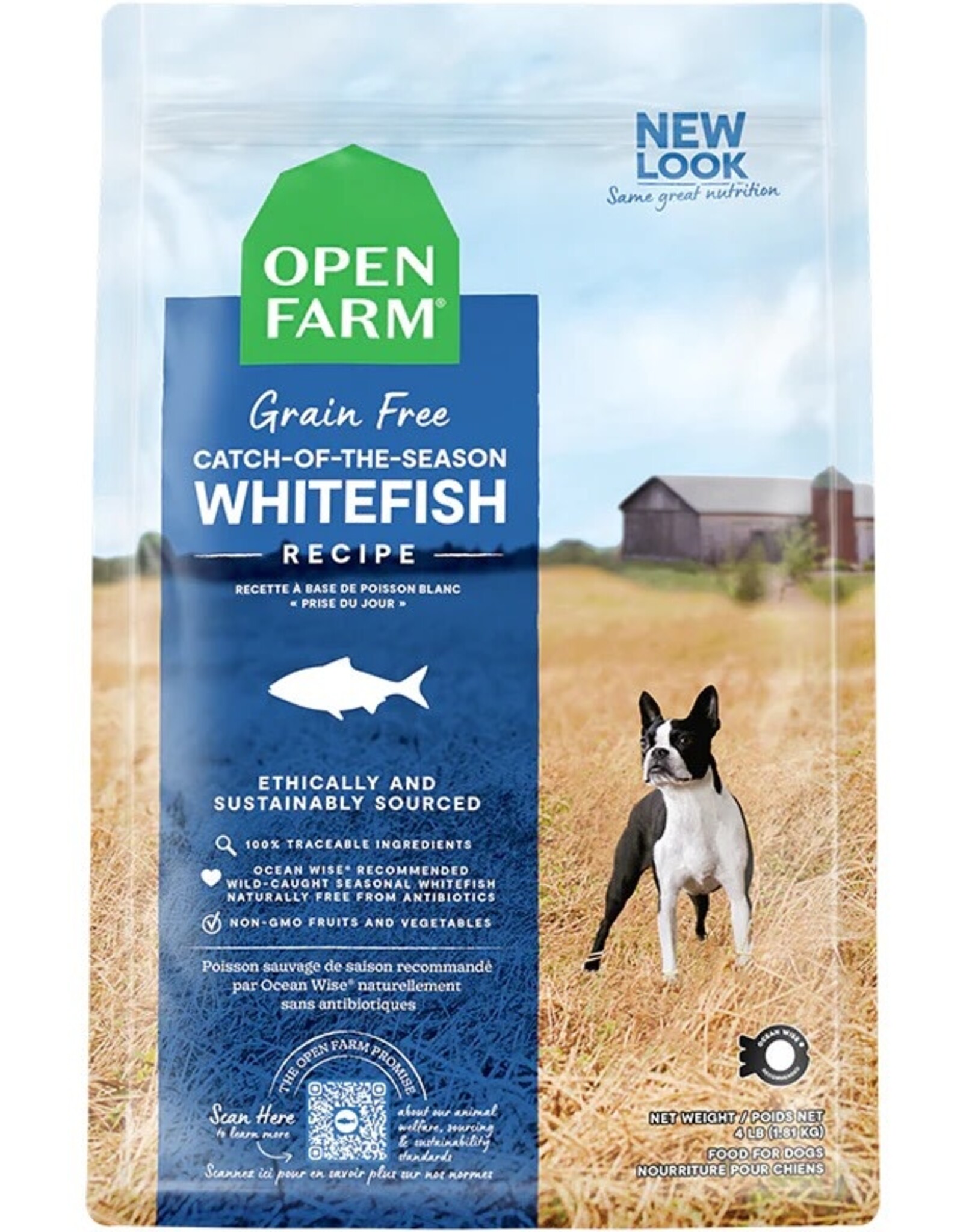 OPEN FARM OPEN FARM GF WHITEFISH 4.5#