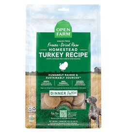 OPEN FARM OPEN FARM FREEZE DRIED  TURKEY PATTIES 10.5OZ