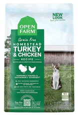 OPEN FARM OPEN FARM CAT GF HOMESTEAD TURKEY & CHICKEN 4#