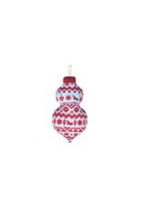 PLAY PLAY CANDY WRAP ORNAMENT BLUE SM