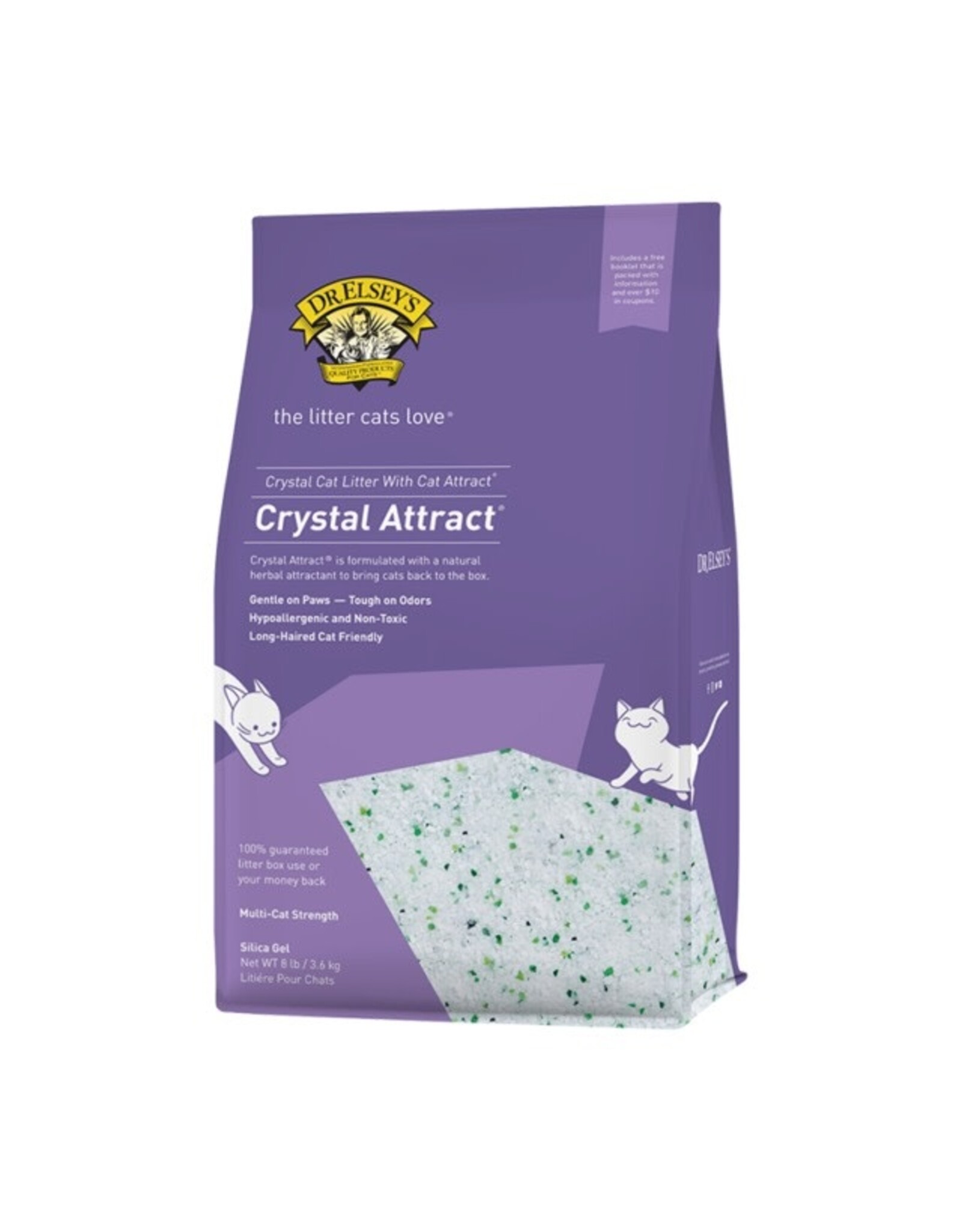 PRECIOUS CAT DR ELSEYS CRYSTAL CAT LITTER 8 LB