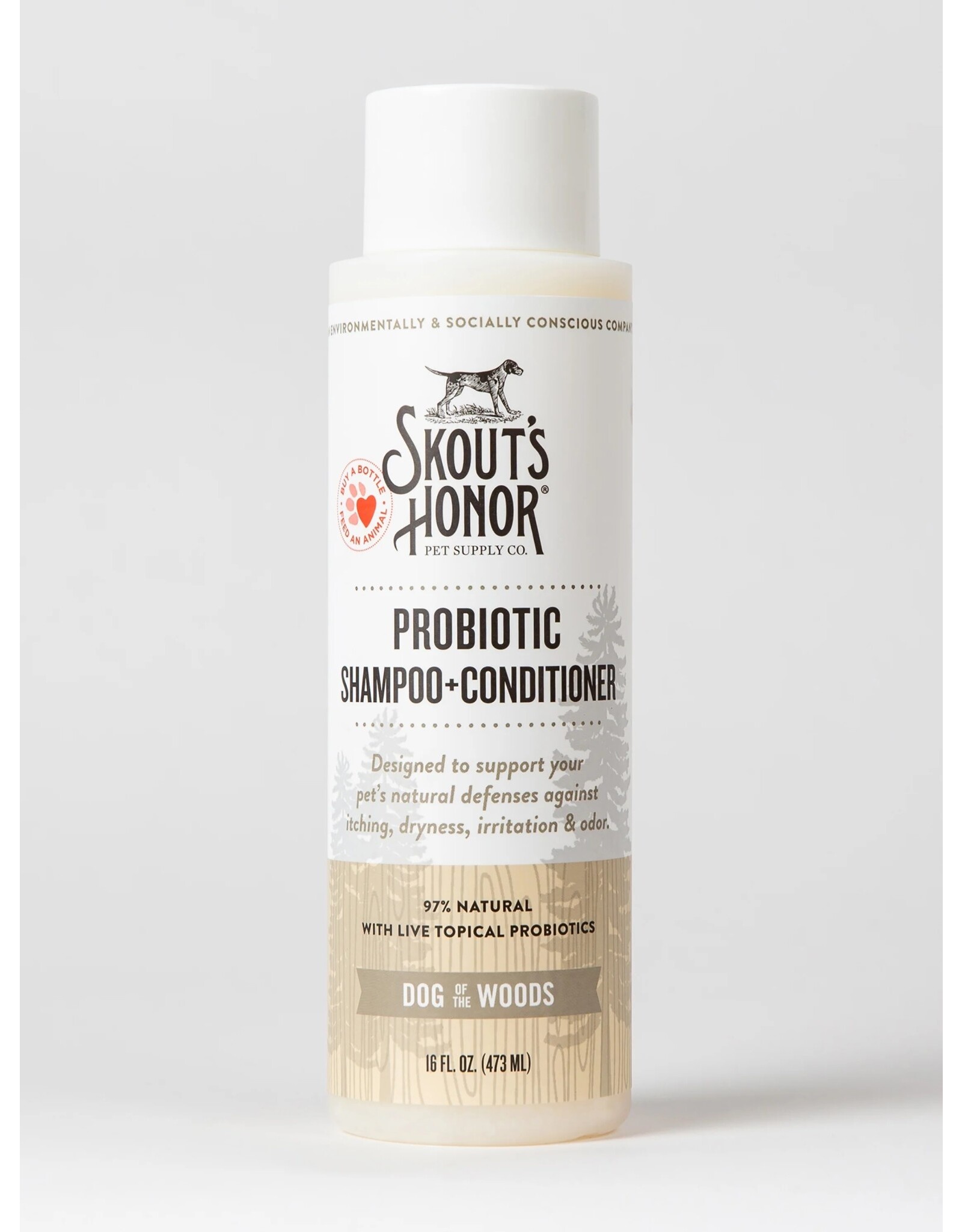 SKOUTS HONOR SKOUTS HONOR SHAMPOO & CONDITIONER DOG OF THE WOODS 16OZ