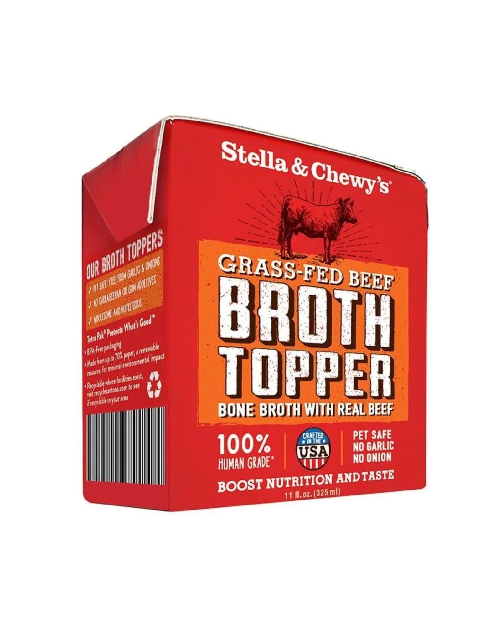 STELLA & CHEWYS STELLA & CHEWY BEEF BROTH TOPPER 11OZ