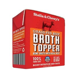 STELLA & CHEWYS STELLA & CHEWY BEEF BROTH TOPPER 11OZ