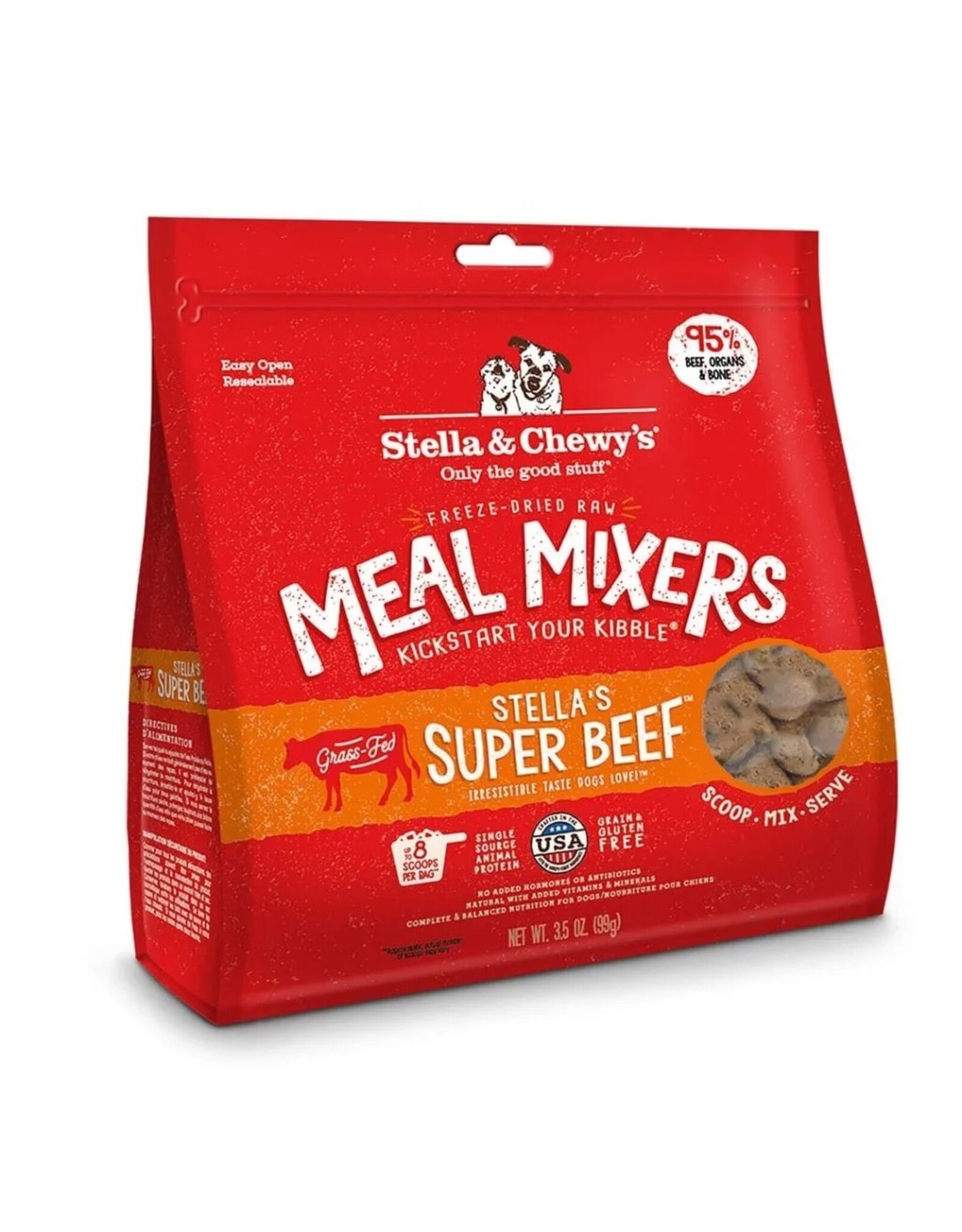 STELLA & CHEWYS STELLA & CHEWY BEEF MEAL MIXERS 8OZ