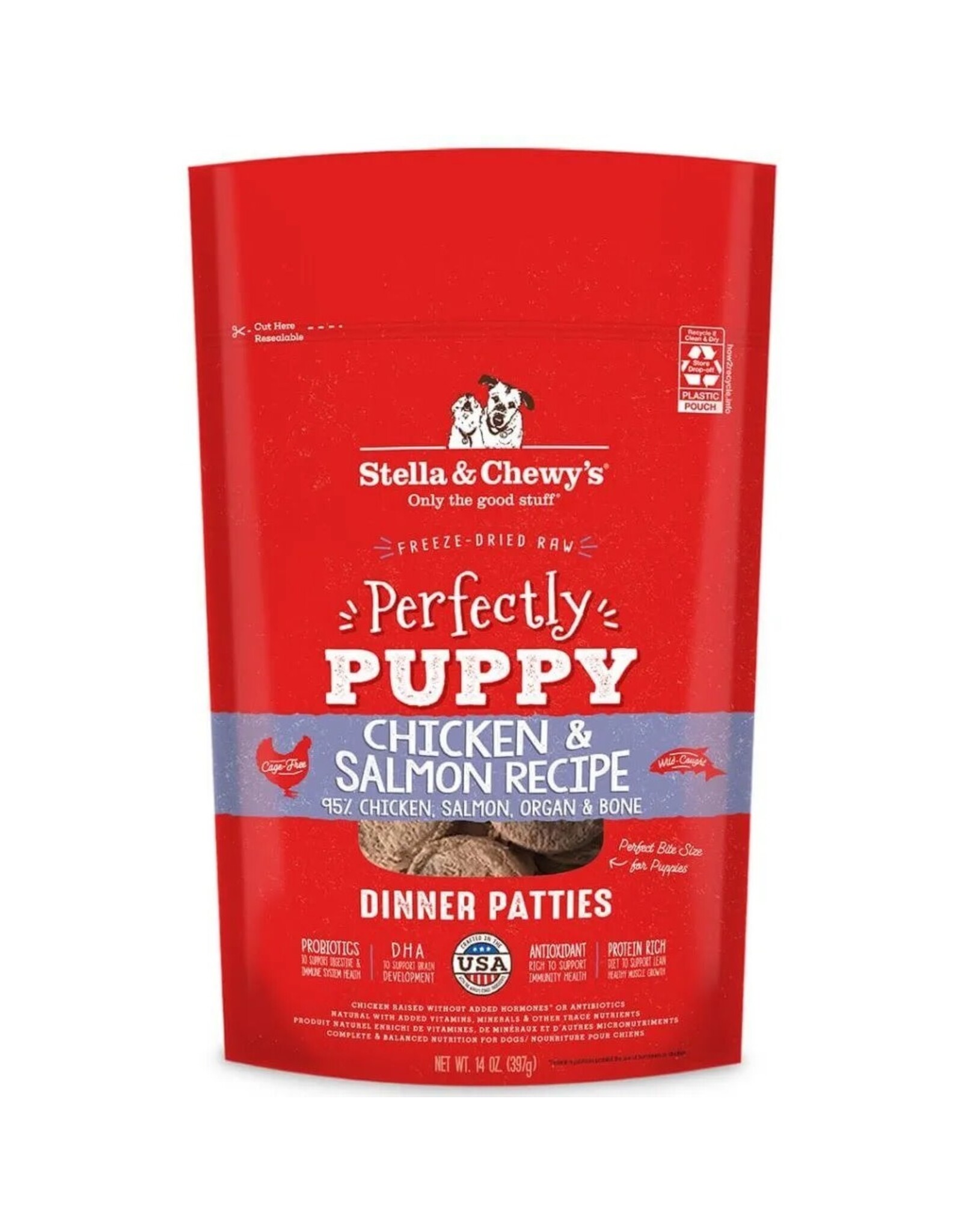 STELLA & CHEWYS STELLA & CHEWY CHICK & SALMON, 5.5 OZ BAG