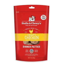 STELLA & CHEWYS STELLA & CHEWY CHICKEN PATTIES 25OZ