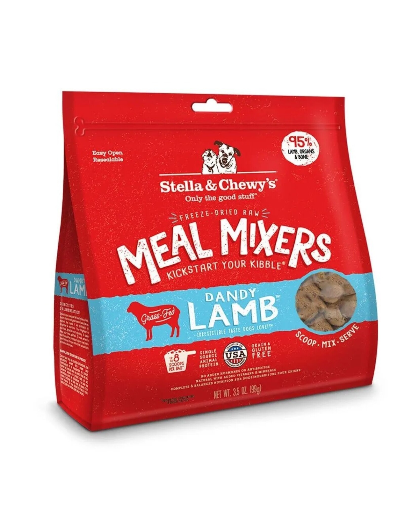 STELLA & CHEWYS STELLA & CHEWY DANDY LAMB MEAL MIXERS 18OZ