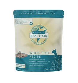 STEVES REAL FOOD STEVES FREEZE DRIED NUGGETS WHITEFISH 1.25#