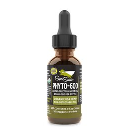 SUPER SNOUTS HEMP CO. SUPER SNOUTS  PHYTO-CBD OIL 600MG 1OZ