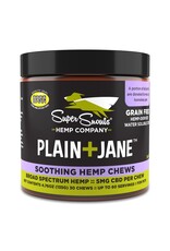 SUPER SNOUTS HEMP CO. SUPER SNOUTS PLAIN JANE HEMP CHEWS 30 CT