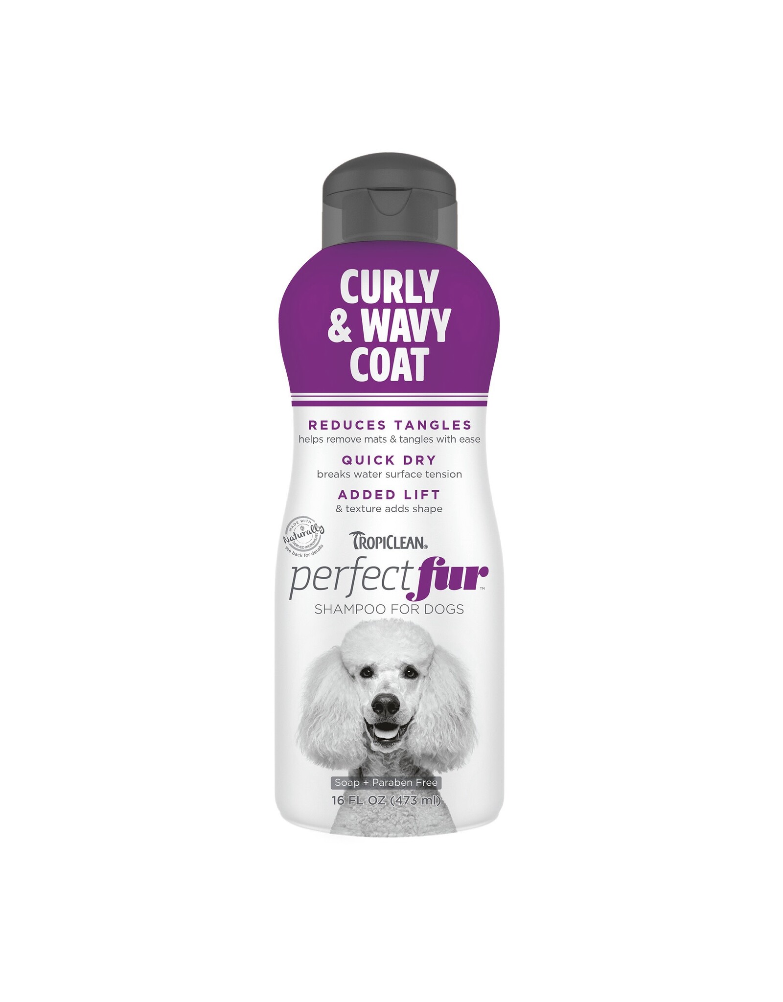 TROPICLEAN TROPICLEAN CURLY SHAMPOO 16OZ