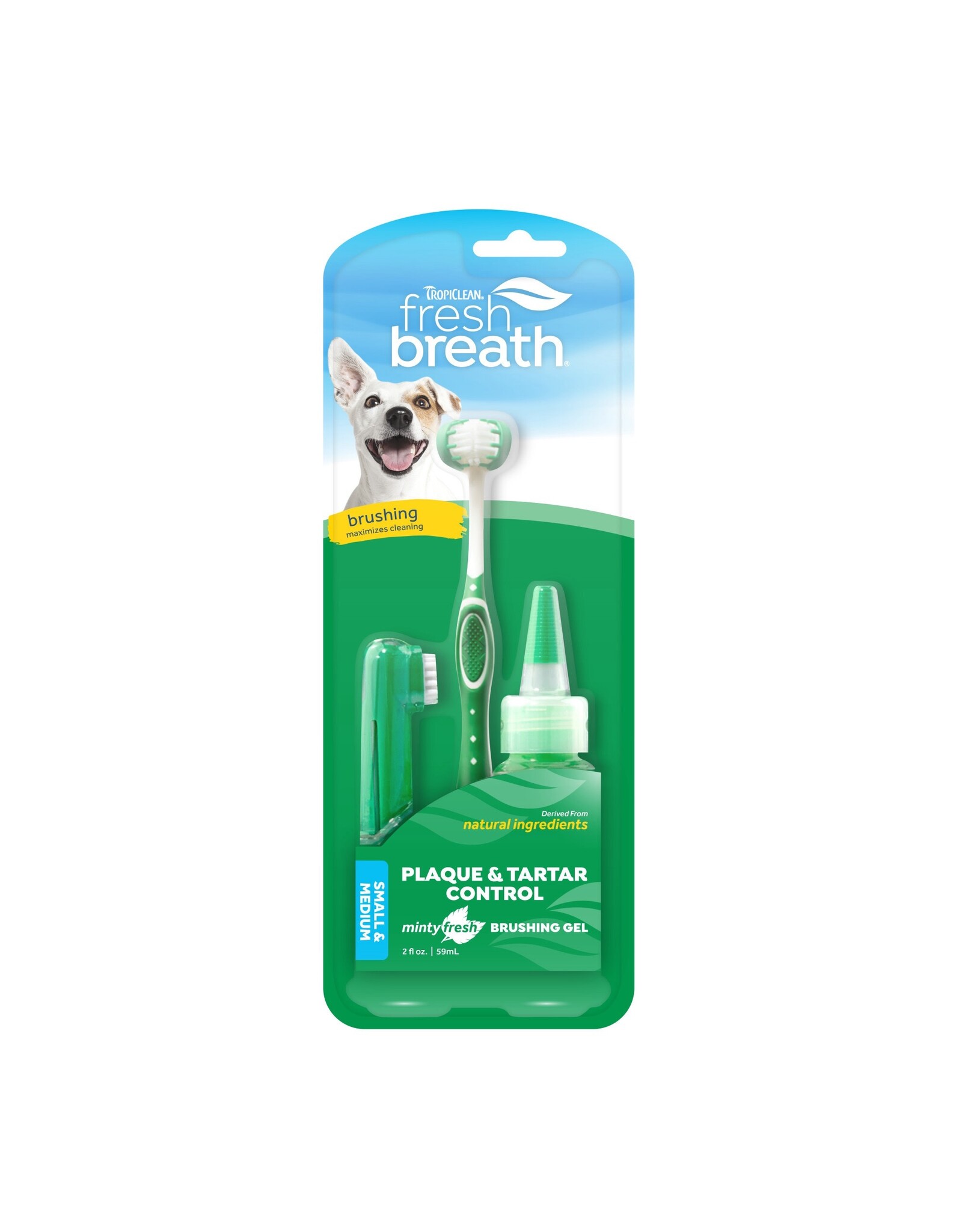TROPICLEAN TROPICLEAN FRESH BREATH CLEAN TEETH GEL KIT