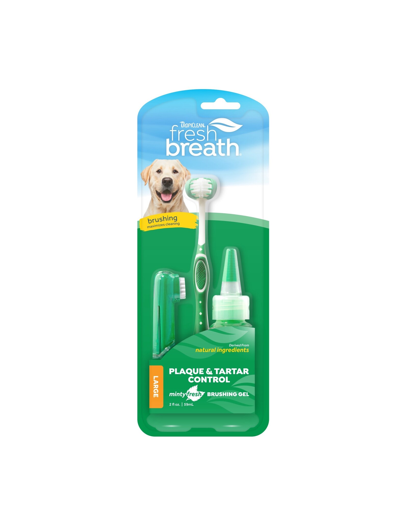 TROPICLEAN TROPICLEAN ORAL CARE KIT LARGE DOG