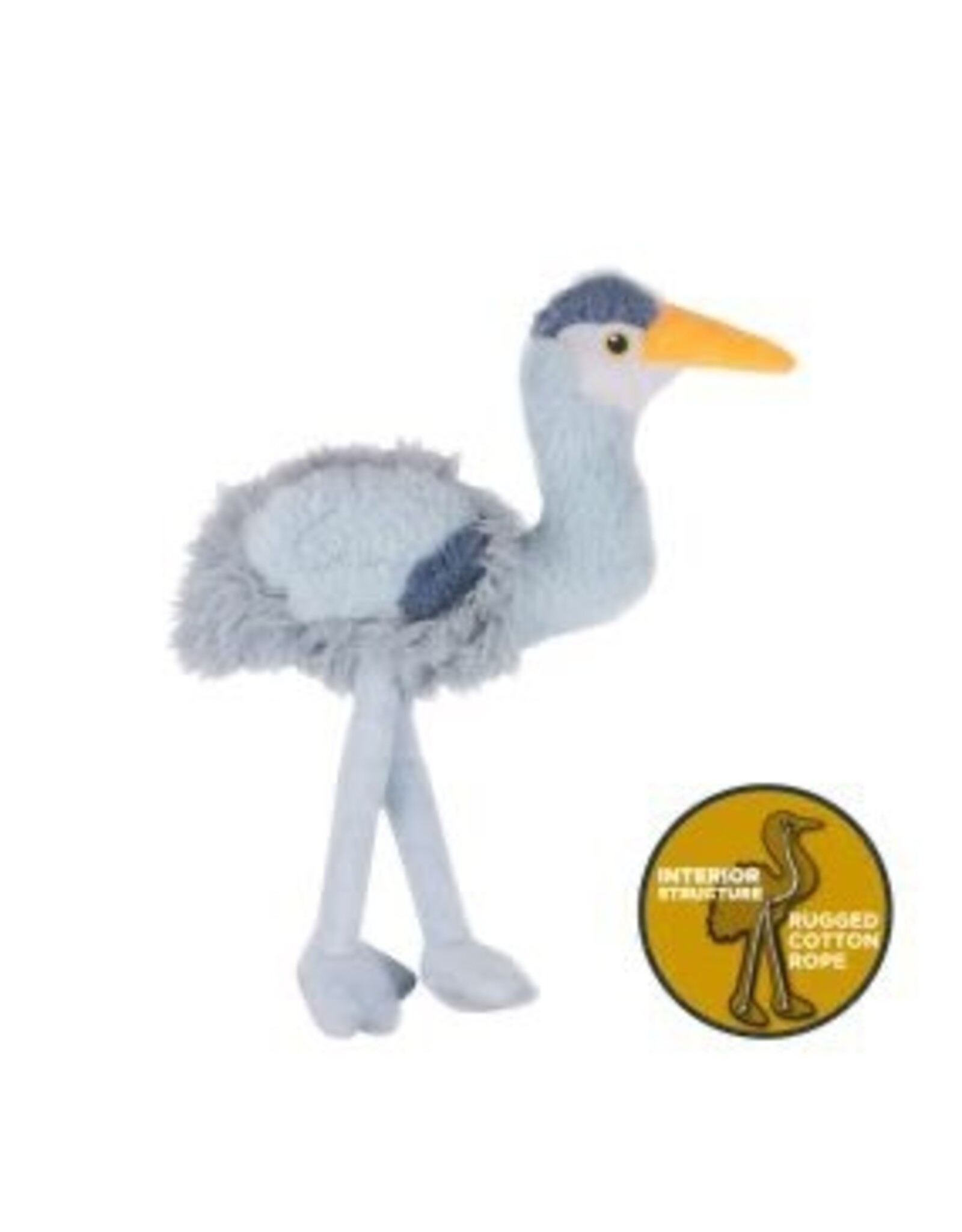 TALL TAILS TALL TAILS PLUSH ROPE HERON 16IN