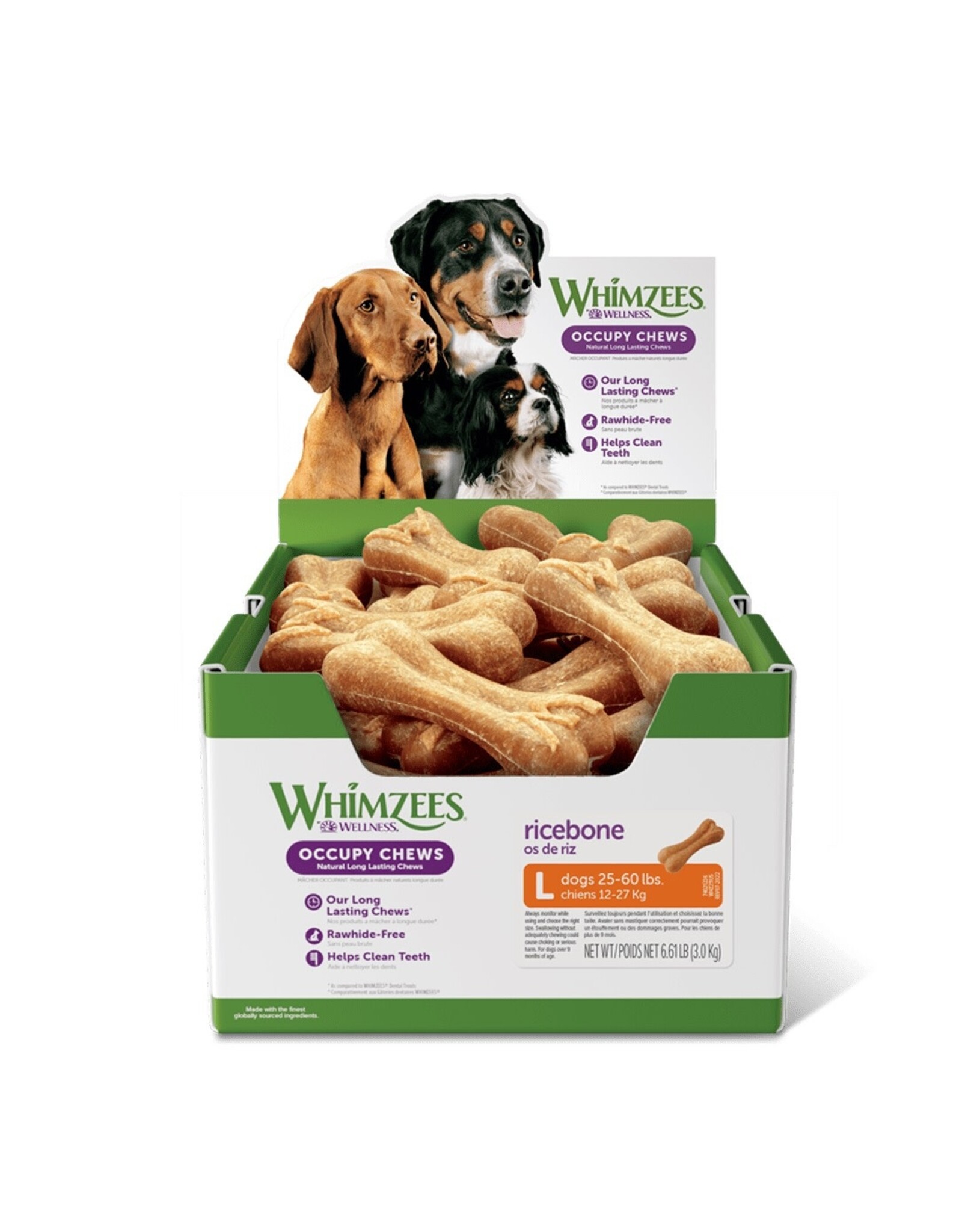 WHIMZEES WHIMZEES RICE BONE 190Z
