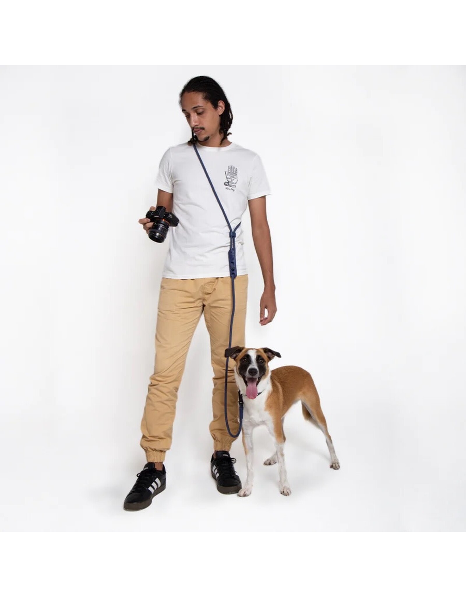 ZEEDOG ZEEDOG LEASH HANDS FREE DEEP BLUE