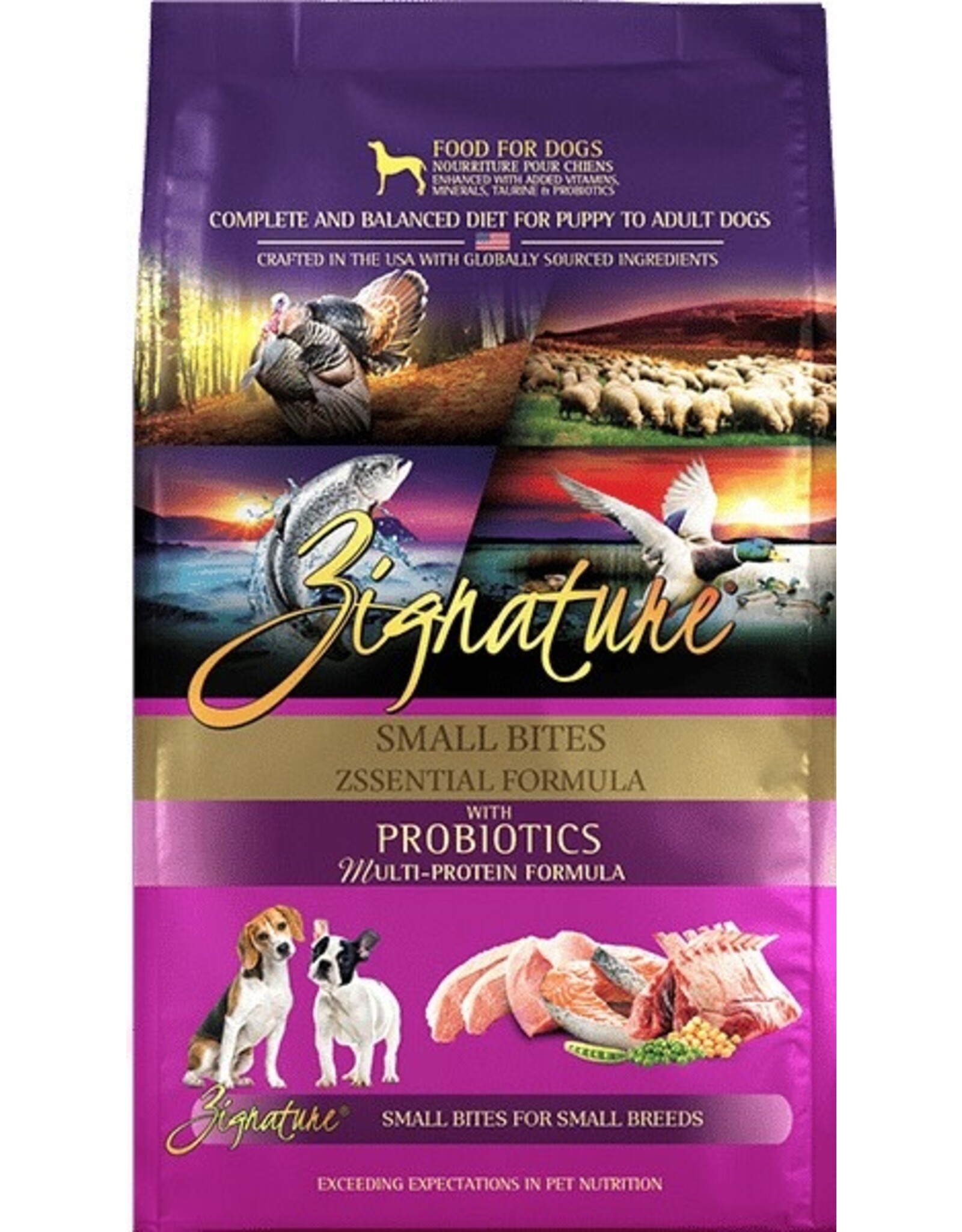 ZIGNATURE ZIGNATURE GRAIN FREE SMALL BITES ZSSENTIALS 4#