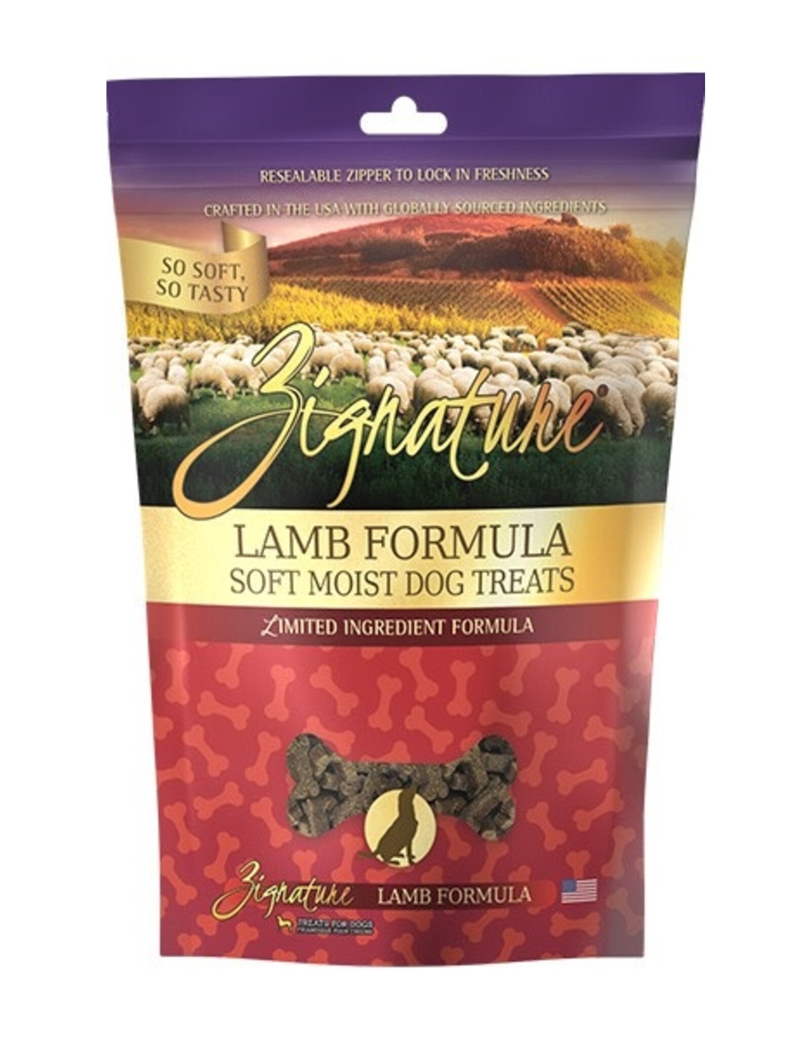 ZIGNATURE ZIGNATURE SOFT TREATS GF LAMB 4Z