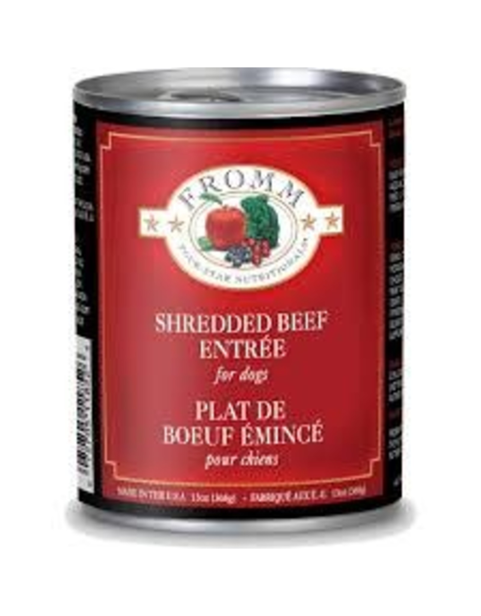 FROMM FROMM 4 STAR SHREDDED BEEF 12 OZ