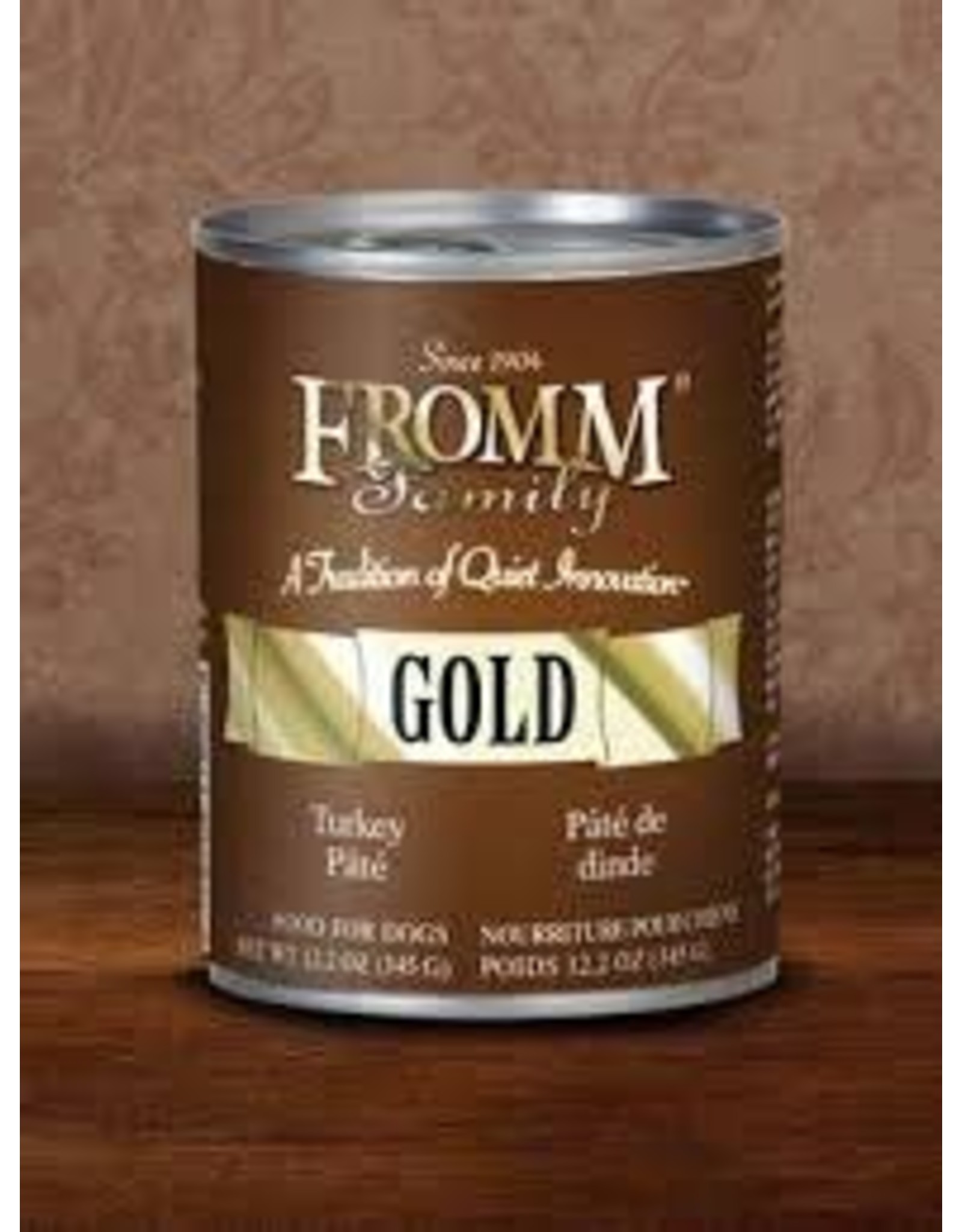 FROMM FROMM  GOLD TURKEY PATE 12.2 OZ