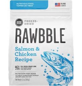 BIXBI RAWBBLE FREEZE DRIED SALMON & CHICKEN RECIPE 26OZ