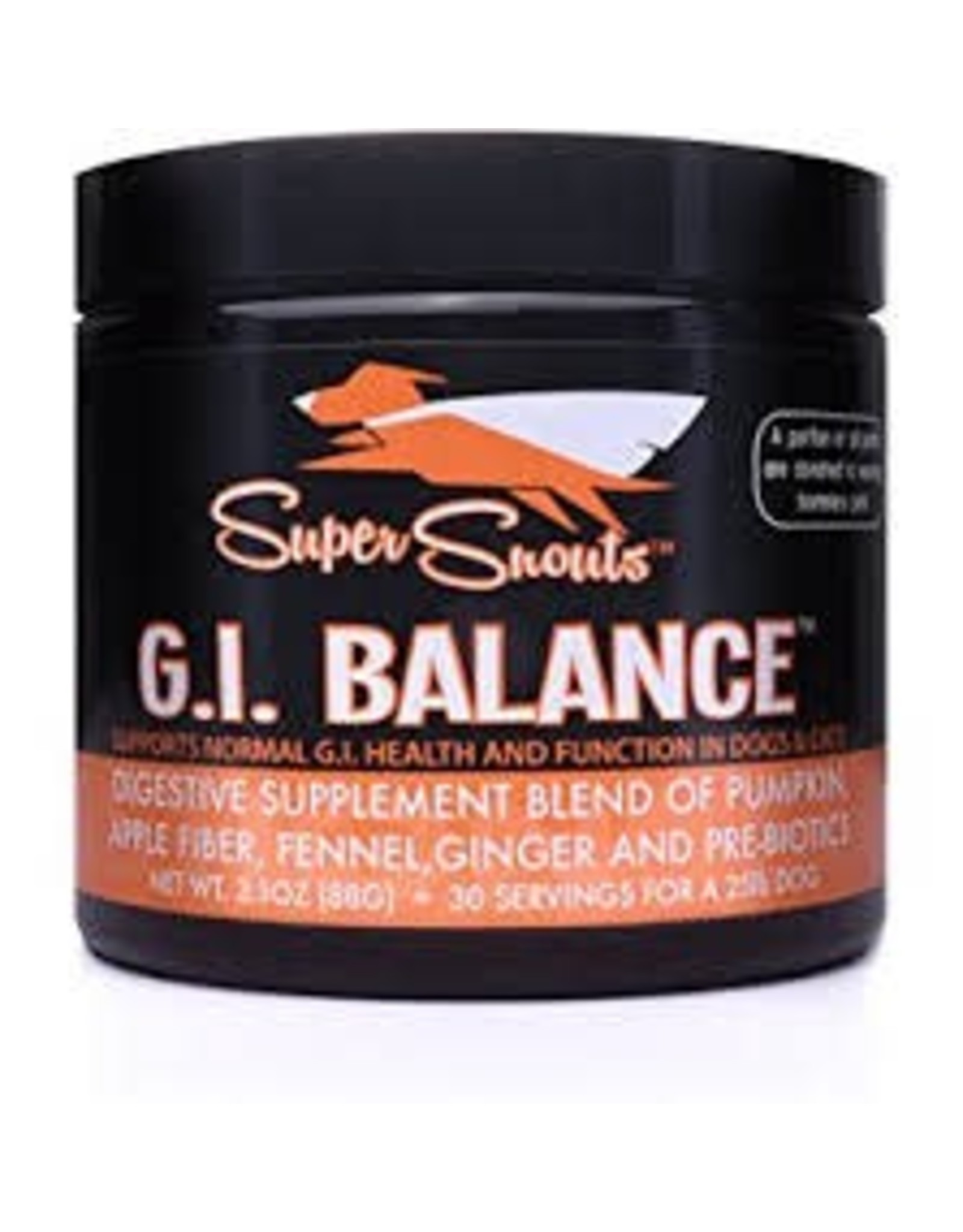 SUPER SNOUTS HEMP CO. SUPER SNOUTS GI BALANCE POWDER 88GM